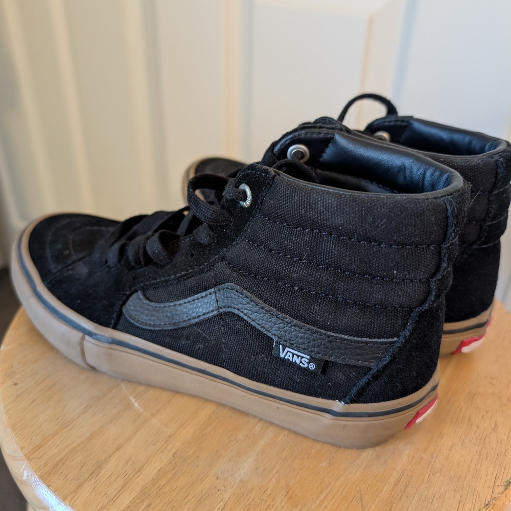 Vans Black High-Top Sneakers